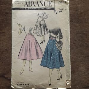 Vintage Skirt Pattern